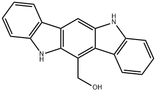 (5,11-dihydroindolo[3,2-b]carbazol-6-yl)Methanol Struktur