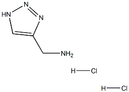 (1H-1,2,3-triazol-4-yl)MethanaMine dihydrochloride Struktur