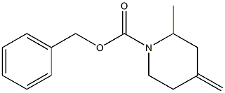 benzyl 2-Methyl-4-Methylenepiperidine-1-carboxylate Struktur