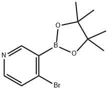 4-BroMopyridine-3-boronic acid pinacol ester Struktur