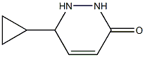 6-Cyclopropyl-1,6-dihydro-2H-pyridazin-3-one Struktur