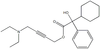 Oxybutynin IMpurity D (2-CyclohexylMandelic Acid) Struktur