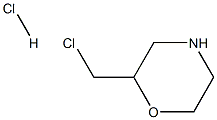 2-(chloroMethyl)Morpholine hydrochloride Struktur