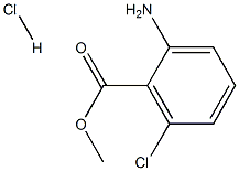 Methyl 2-aMino-6-chlorobenzoate hydrochloride Struktur