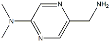 5-(aMinoMethyl)-N,N-diMethylpyrazin-2-aMine Struktur