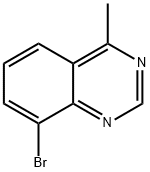 8-broMo-4-Methylquinazoline Struktur