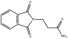 3-(1,3-dioxoisoindolin-2-yl)propanethioaMide Struktur