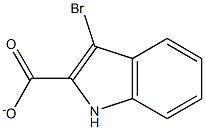 3-broMo-2-indole carboxylate Struktur