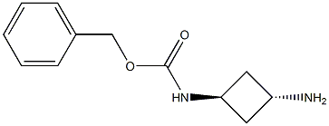 benzyl ((trans)-3-aMinocyclobutyl)carbaMate Struktur