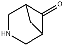 3-Aza-bicyclo[3.1.1]heptan-6-one Struktur