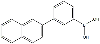 3-(2-Naphthyl)phenylboronic acid Struktur