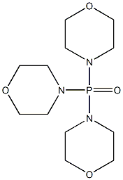 TriMorpholiNAphosphine oxide Struktur