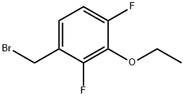 3-Ethoxy-2,4-difluorobenzyl broMide Struktur