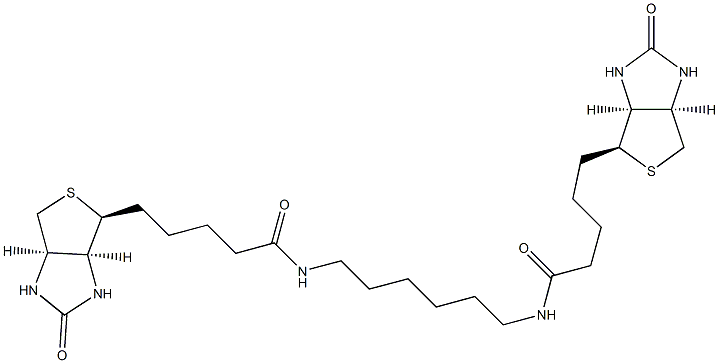 N,N`-DibiotinylhexylenediaMine Struktur