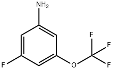 3-Fluoro-5-(trifluoroMethoxy)aniline, 97% Struktur