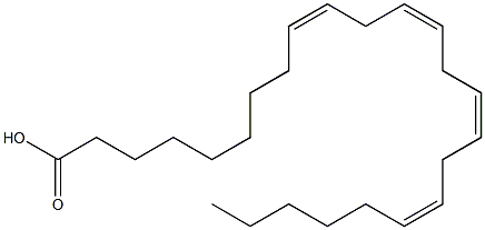 9(Z),12(Z),15(Z),18(Z)-Tetracosatetraenoic Acid Struktur