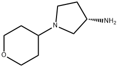 (S)-1-(Tetrahydro-2H-pyran-4-yl)pyrrolidin-3-aMine Struktur