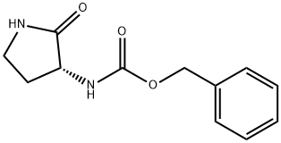 (R)-benzyl 2-oxopyrrolidin-3-ylcarbaMate Struktur