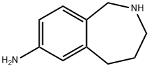 2,3,4,5-tetrahydro-1H-benzo[c]azepin-7-aMine Struktur