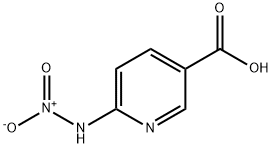 6-(NitroaMino)-3-pyridinecarboxylic acid Struktur