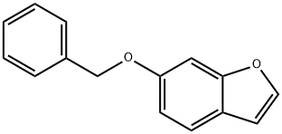 6-(benzyloxy)benzofuran Struktur