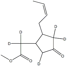 Methyl Jasmonate-d5 Struktur