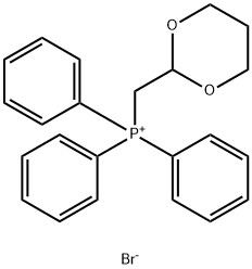 ((1,3-dioxan-2-yl)Methyl)triphenylphosphoniuM broMide Struktur