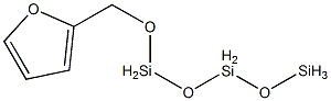 FURFURYLOXYTRISILOXANE Struktur