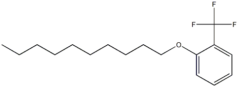 1-(decyloxy)-2-(trifluoroMethyl)benzene Struktur