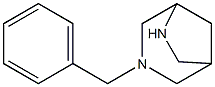 3-benzyl-3,6-diazabicyclo[3.2.1]octane Struktur