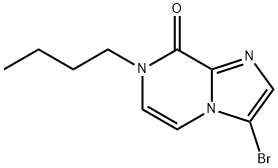 3-broMo-7-butyliMidazo[1,2-a]pyrazin-8(7H)-one Struktur