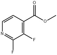 Methyl 2,3-difluoroisonicotinate Struktur