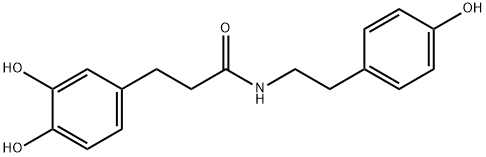 Dihydro-N-CaffeoyltyraMine Struktur