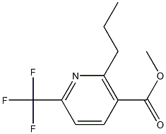 Methyl 2-propyl-6-(trifluoroMethyl)nicotinate Struktur