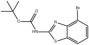 (4-BroMo-benzothiazol-2-yl)-carbaMic acid tert-butyl ester Struktur