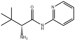 (2R)-2-aMino-3,3-diMethyl-N-2-pyridinyl-ButanaMide Struktur