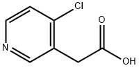 2-(4-chloropyridin-3-yl)acetic acid Struktur