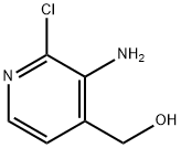 (3-Amino-2-chloro-pyridin-4-yl)-methanol Struktur