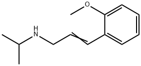 [(2E)-3-(2-methoxyphenyl)prop-2-en-1-yl](propan-2-yl)amine Struktur