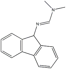 Methanimidamide,N'-9H-fluoren-9-yl-N,N-dimethyl- Struktur