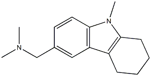 1H-Carbazole-6-methanamine,2,3,4,9-tetrahydro-N,N,9-trimethyl- Struktur