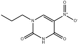 5-Nitro-1-propyl-1H-pyrimidine-2,4-dione Struktur