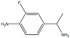 4-(1-AMINOETHYL)-2-FLUOROANILINE Struktur