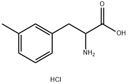 DL-3-methylPhenylalanine hydrochloride Struktur