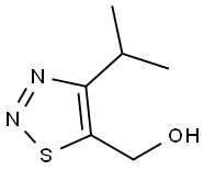 (4-Isopropyl-[1,2,3]thiadiazol-5-yl)-methanol Struktur