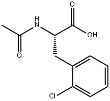 L-Phenylalanine, N-acetyl-2-chloro- Struktur