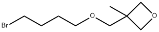 3-[(4-Bromobutoxy)methyl]-3-methyloxetane Struktur