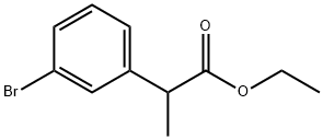 Ethyl 2-(3-bromophenyl)propanoate Struktur