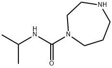 N-isopropyl-1,4-diazepane-1-carboxamide Struktur