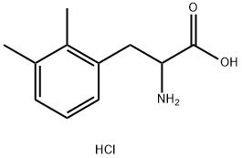 2,3-Dimethy-DL-Phenylalanine hydrochloride Struktur